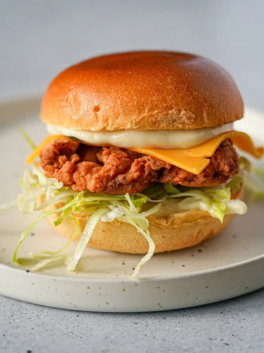 Chicken or Beef Burger