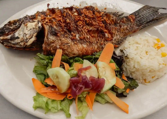 Fried mojarra